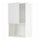 METOD wall cabinet for microwave oven, white/Stensund white, 60x100 cm