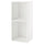 METOD - METOD High cabinet frame for fridge/oven, white, 60x60x140 cm