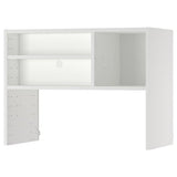 METOD wall cabinet f b-in extractor hood, white, 80x37x60 cm