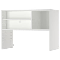 METOD wall cabinet f b-in extractor hood, white, 80x37x60 cm