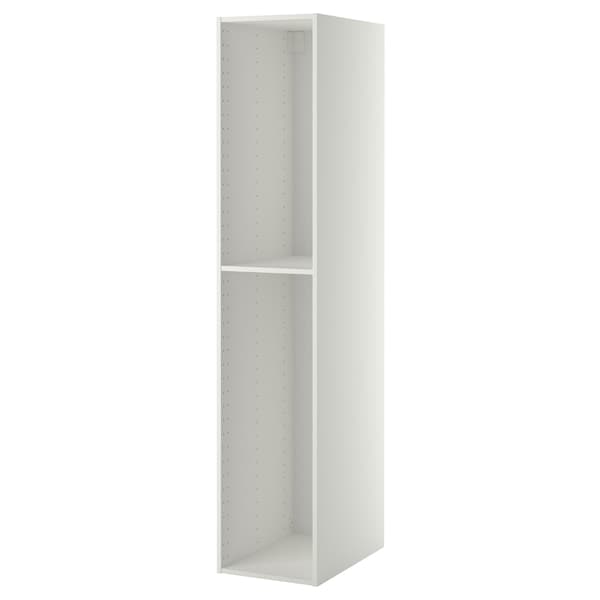 METOD - High cabinet frame, white, 40x60x200 cm - best price from Maltashopper.com 90212559