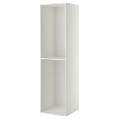 METOD - High cabinet frame, white