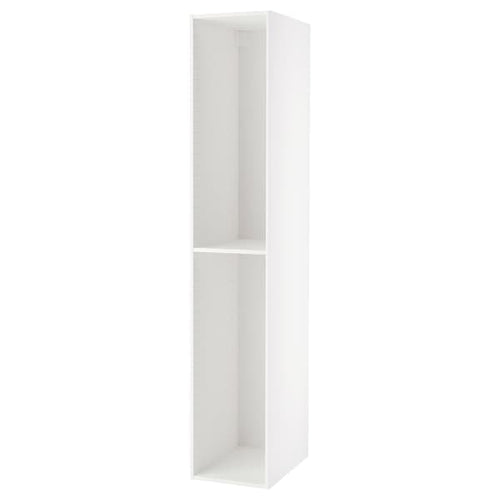 METOD - High cabinet frame, white, 40x60x220 cm