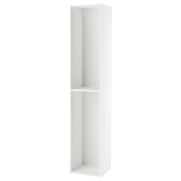 METOD - High cabinet frame, white, 40x37x200 cm - best price from Maltashopper.com 10212563