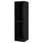 METOD high cabinet frame, wood effect black
