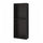 METOD high cabinet frame, wood effect black, 80.0x200.0x37.0 cm
