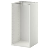METOD base cabinet, white, 40x37x80 cm