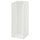 METOD base cabinet frame, white, 30x37x80 cm