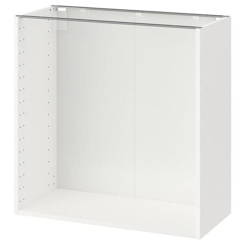 METOD - Base cabinet frame, white, 80x37x80 cm