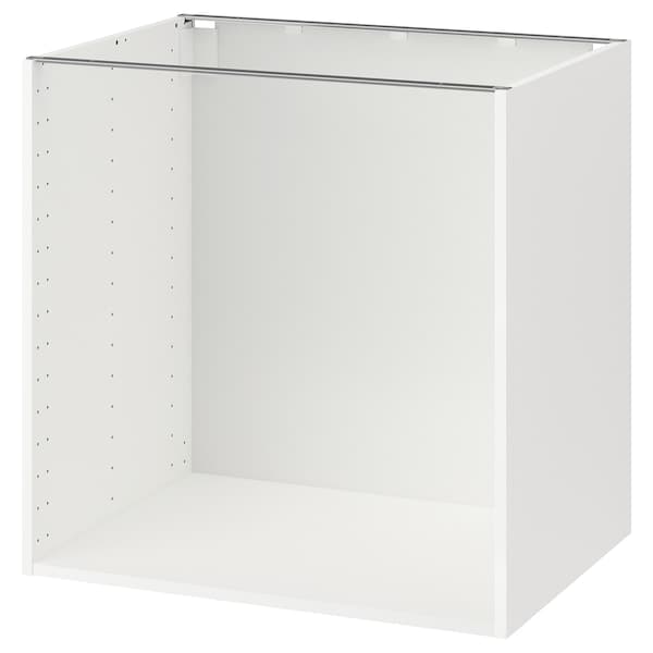 METOD - Base cabinet frame, white, 80x60x80 cm - best price from Maltashopper.com 10205633