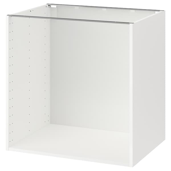 Ikea METOD - Base cabinet frame, white, 80x60x80 cm