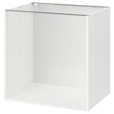 METOD base cabinet, white, 80x60x80 cm