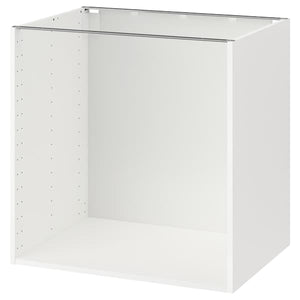 Ikea METOD - Base cabinet frame, white, 80x60x80 cm