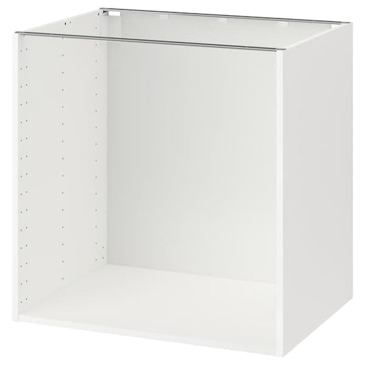 Ikea METOD - Base cabinet frame, white, 80x60x80 cm