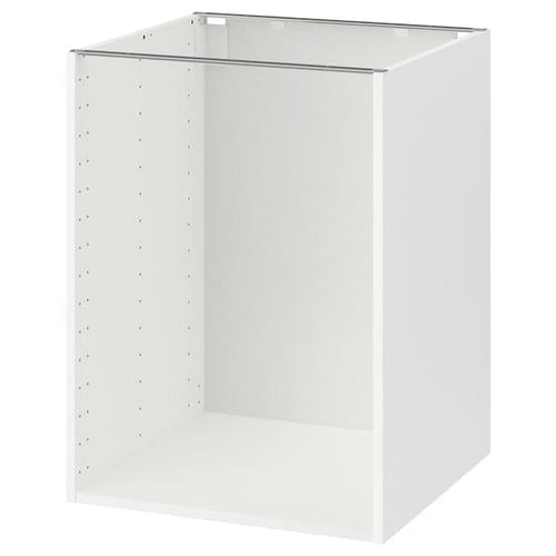 METOD - Base cabinet frame, white, 60x60x80 cm
