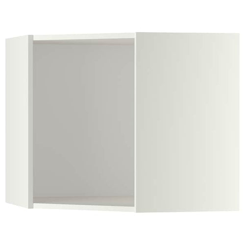 METOD - Corner wall cabinet frame, white, 68x68x60 cm