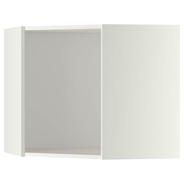 METOD - Corner wall cabinet frame, white, 68x68x60 cm