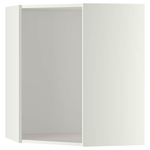 METOD - Corner wall cabinet frame, white, 68x68x80 cm