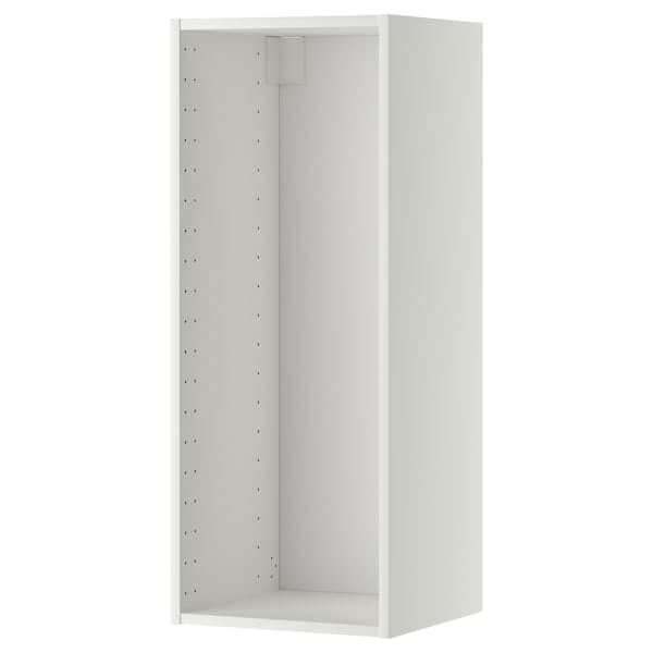 METOD - Wall cabinet frame, white, 40x37x100 cm - best price from Maltashopper.com 50205532