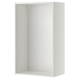 METOD wall cabinet, white, 60x37x100 cm