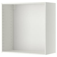 METOD wall cabinet, white, 80x37x80 cm
