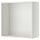 METOD wall cabinet frame, white, 80x37x80 cm