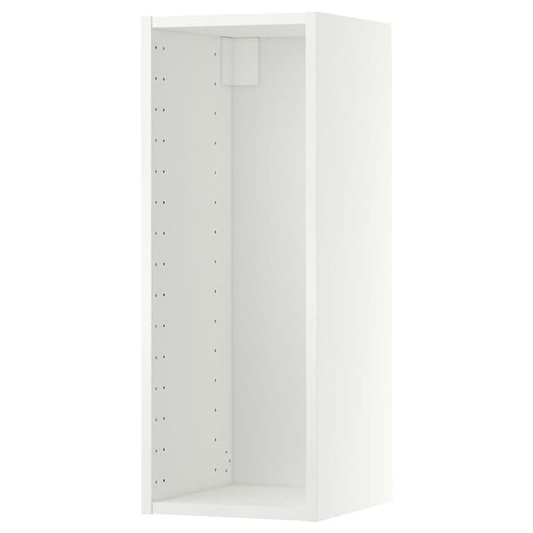 METOD - Wall cabinet frame, white, 30x37x80 cm - best price from Maltashopper.com 70417298