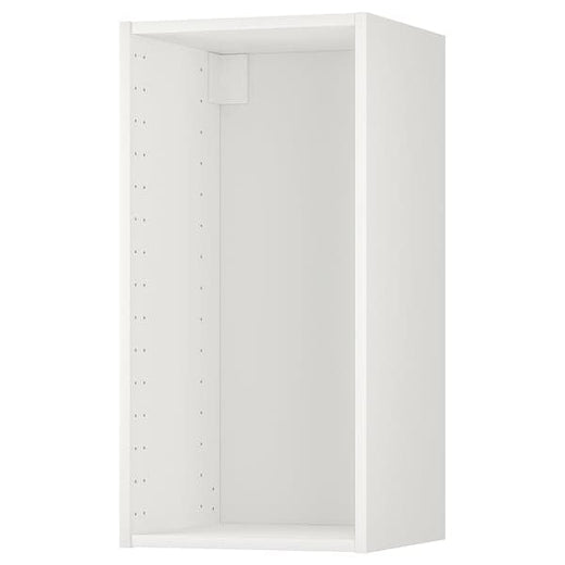 METOD wall cabinet, white, 40x37x80 cm