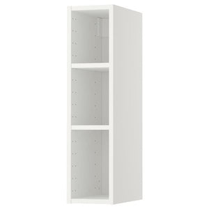 METOD - Wall cabinet frame, white, 20x37x80 cm - best price from Maltashopper.com 80252112