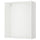 METOD wall cabinet frame, white, 80x37x100 cm
