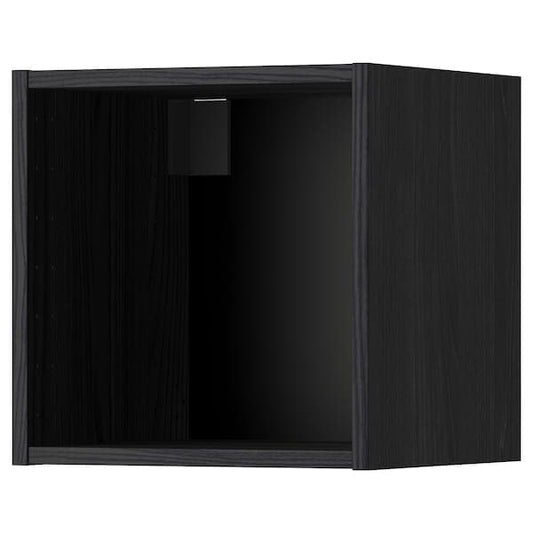 Ikea METOD - Wall cabinet frame, wood effect black, 40x37x40 cm
