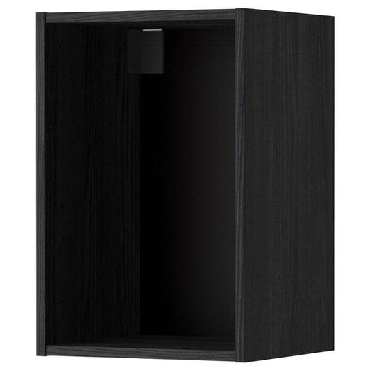 Ikea METOD - Wall cabinet frame, wood effect black, 40x37x60 cm