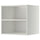 METOD - METOD Fridge/freezer top cabinet frame, white, 60x60x60 cm