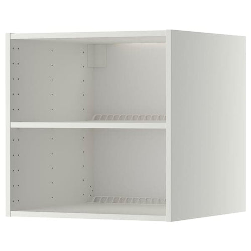 METOD - Fridge/freezer top cabinet frame, white, 60x60x60 cm