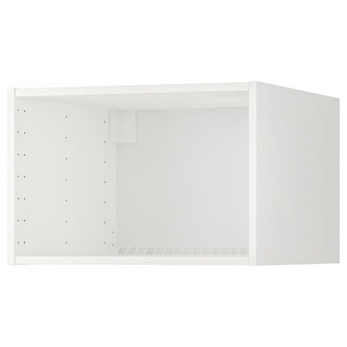 METOD - Fridge/freezer top cabinet frame, white , 60x60x40 cm