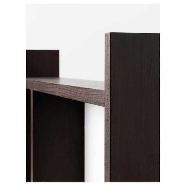 MICKE - Add-on unit high, black-brown, 105x65 cm - best price from Maltashopper.com 50180027