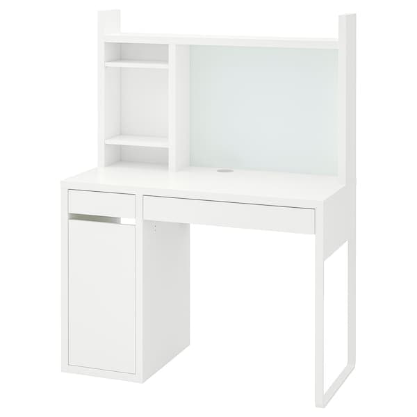 MICKE - Desk, white, 105x50 cm - best price from Maltashopper.com 09903014