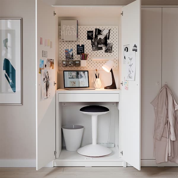 MICKE - Desk, white, 73x50 cm - best price from Maltashopper.com 30213076
