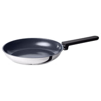 MIDDAGSMAT - Frying pan, non-stick coating/stainless steel, 24 cm