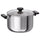 MIDDAGSMAT - MIDDAGSMAT Pot with lid, clear glass/stainless steel, 5 l