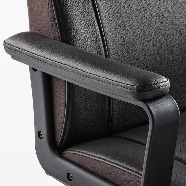 MILLBERGET Swivel chair - Murum dark brown , - best price from Maltashopper.com 60489399