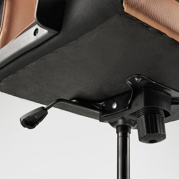 MILLBERGET Swivel chair - Murum ochre bruna , - best price from Maltashopper.com 40489404