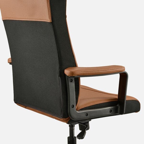 Ikea MILLBERGET Swivel chair - Murum ochre bruna ,