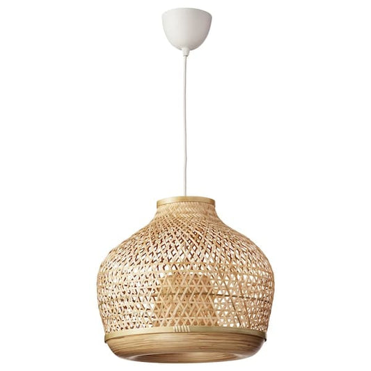 MISTERHULT - Pendant lamp, bamboo/handmade, 45 cm - best price from Maltashopper.com 90441018