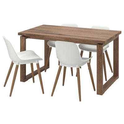 MÖRBYLÅNGA / GRÖNSTA - Table and 4 chairs, 140x85 cm - best price from Maltashopper.com 39548881
