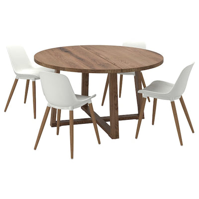 MÖRBYLÅNGA / GRÖNSTA - Table and 4 chairs, 145 cm - best price from Maltashopper.com 59548875