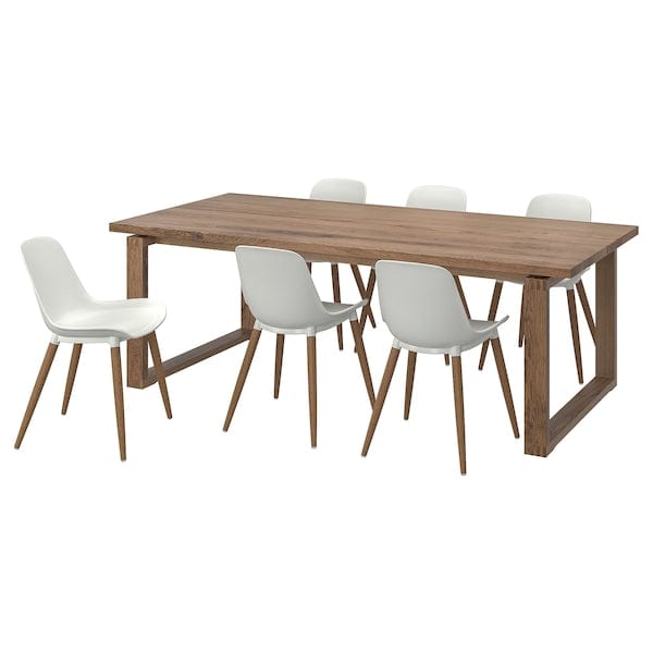 Ikea MÖRBYLÅNGA / GRÖNSTA - Table and 6 chairs, 220x100 cm