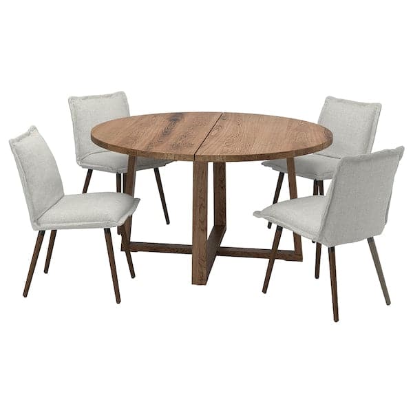 MÖRBYLÅNGA / KLINTEN - Table and 4 chairs