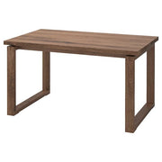 Ikea MÖRBYLÅNGA - Table, oak veneer brown stained, 140x85 cm