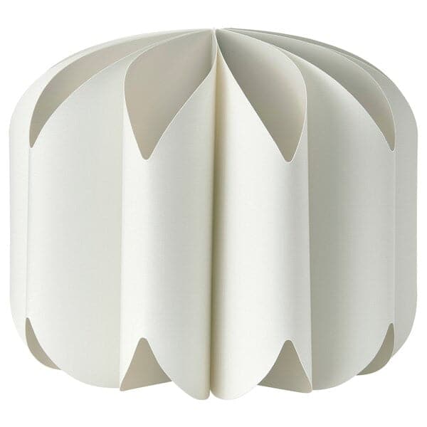 MOJNA - Pendant lamp shade, textile/white, 47 cm - best price from Maltashopper.com 30451864